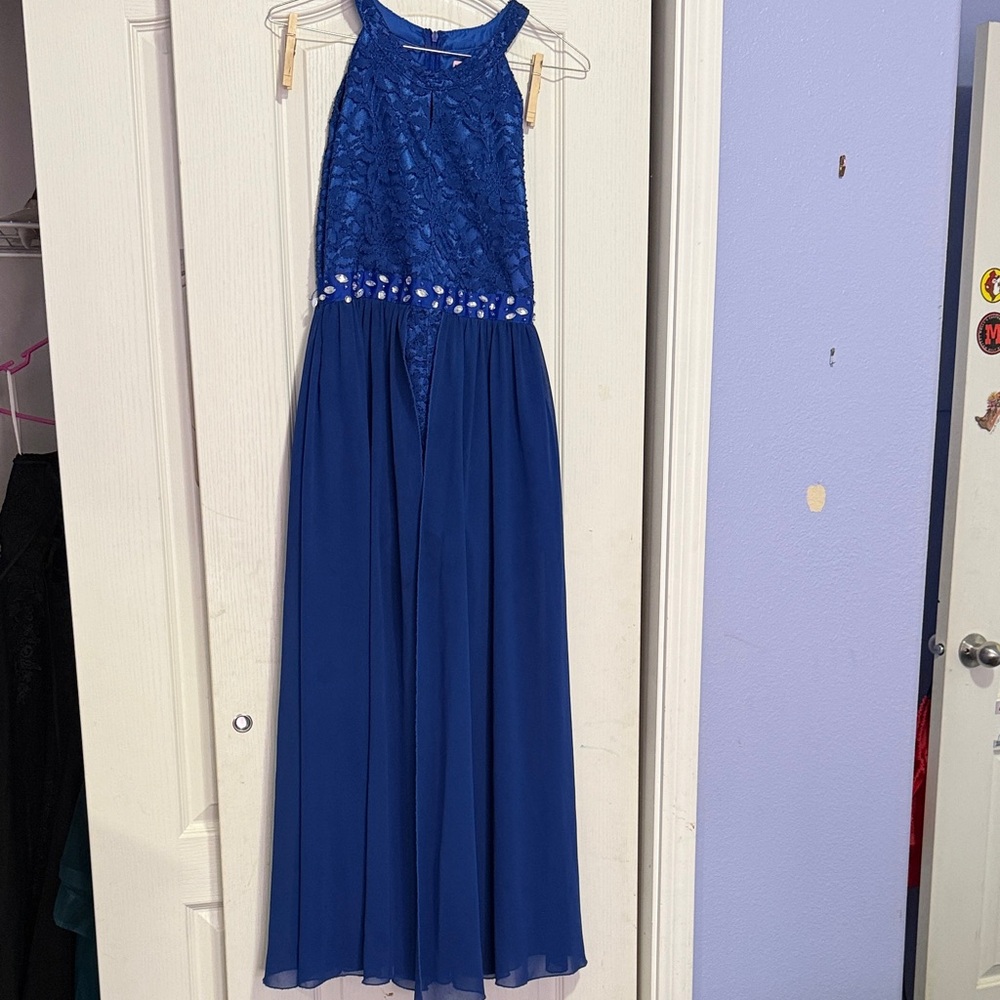 Elegant Blue Kids Dress